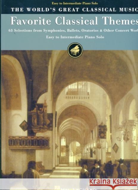 Favorite Classical Themes  9780634002120 Hal Leonard Corporation - książka