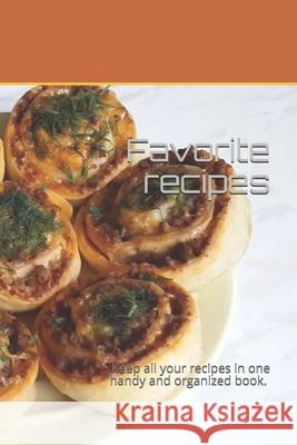 Favorite recipes: Keep all your recipes in one handy and organized book. size 6