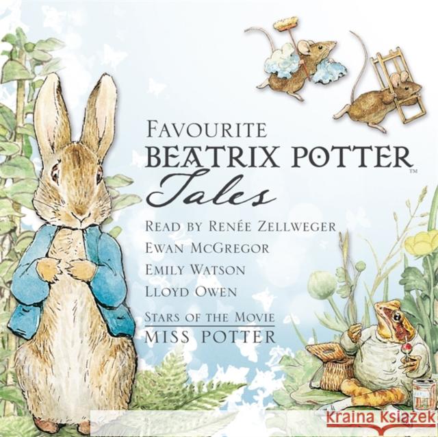 Favourite Beatrix Potter Tales: Read by stars of the movie Miss Potter Beatrix Potter, Emily Watson, Ewan McGregor, Lloyd Owen 9780723258858 Penguin Random House Children's UK - książka