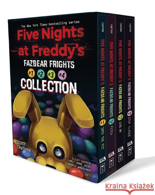 Fazbear Frights Four Book Boxed Set Kelly Parra 9781338715804 Scholastic US - książka