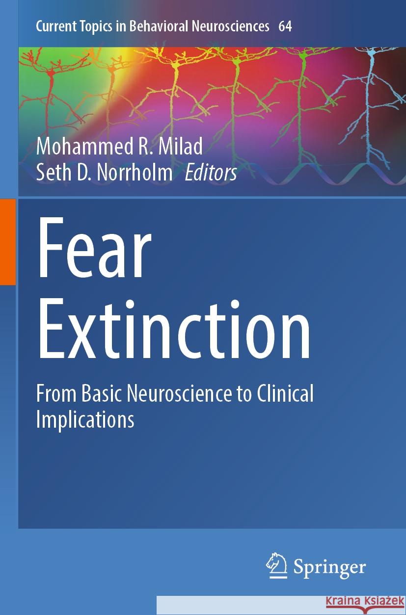Fear Extinction  9783031430077 Springer International Publishing - książka