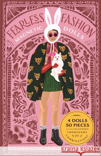 Fearless Fashion Magnetic Dolls: A Mix-N-Match Set Zoe Pappenheimer 9781797227641 Chronicle Books - książka