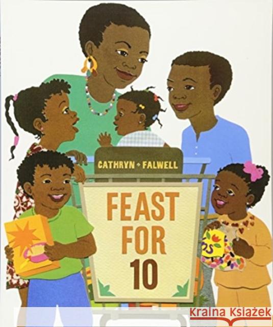 Feast for 10 Cathryn Falwell 9780395720813 Houghton Mifflin - książka