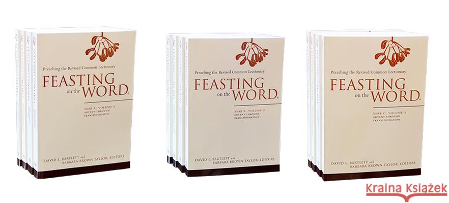 Feasting on the Word, Complete 12-Volume Set David L. Bartlett Barbara Brown Taylor 9780664260514 Westminster John Knox Press - książka