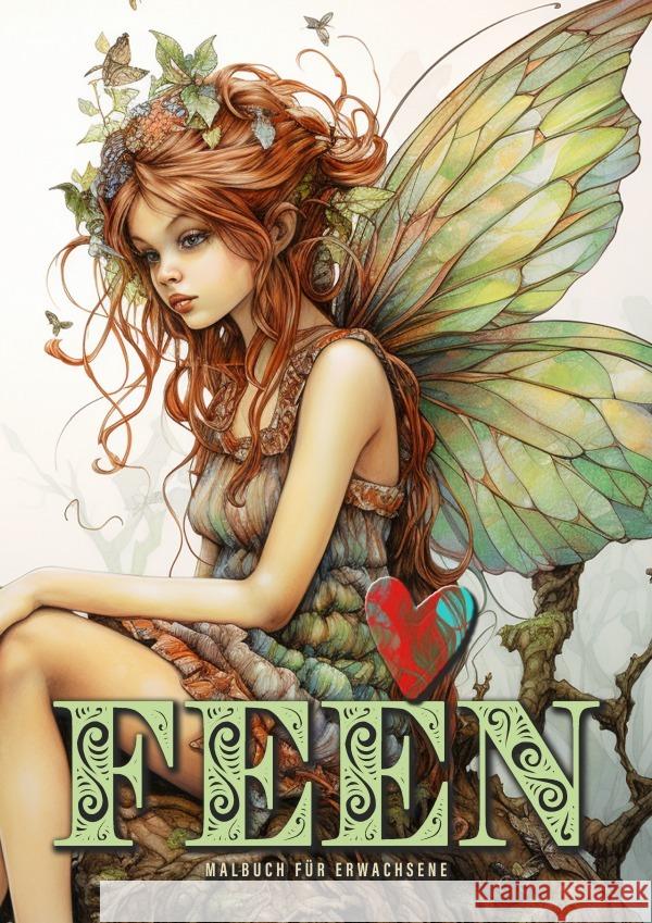 Feen Malbuch für Erwachsene Publishing, Monsoon, Grafik, Musterstück 9783758421655 epubli - książka