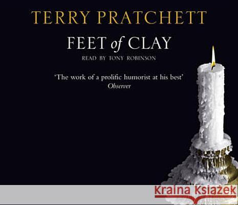 FEET OF CLAY Terry Pratchett 9780552153263 TRANSWORLD PUBLISHERS LTD - książka