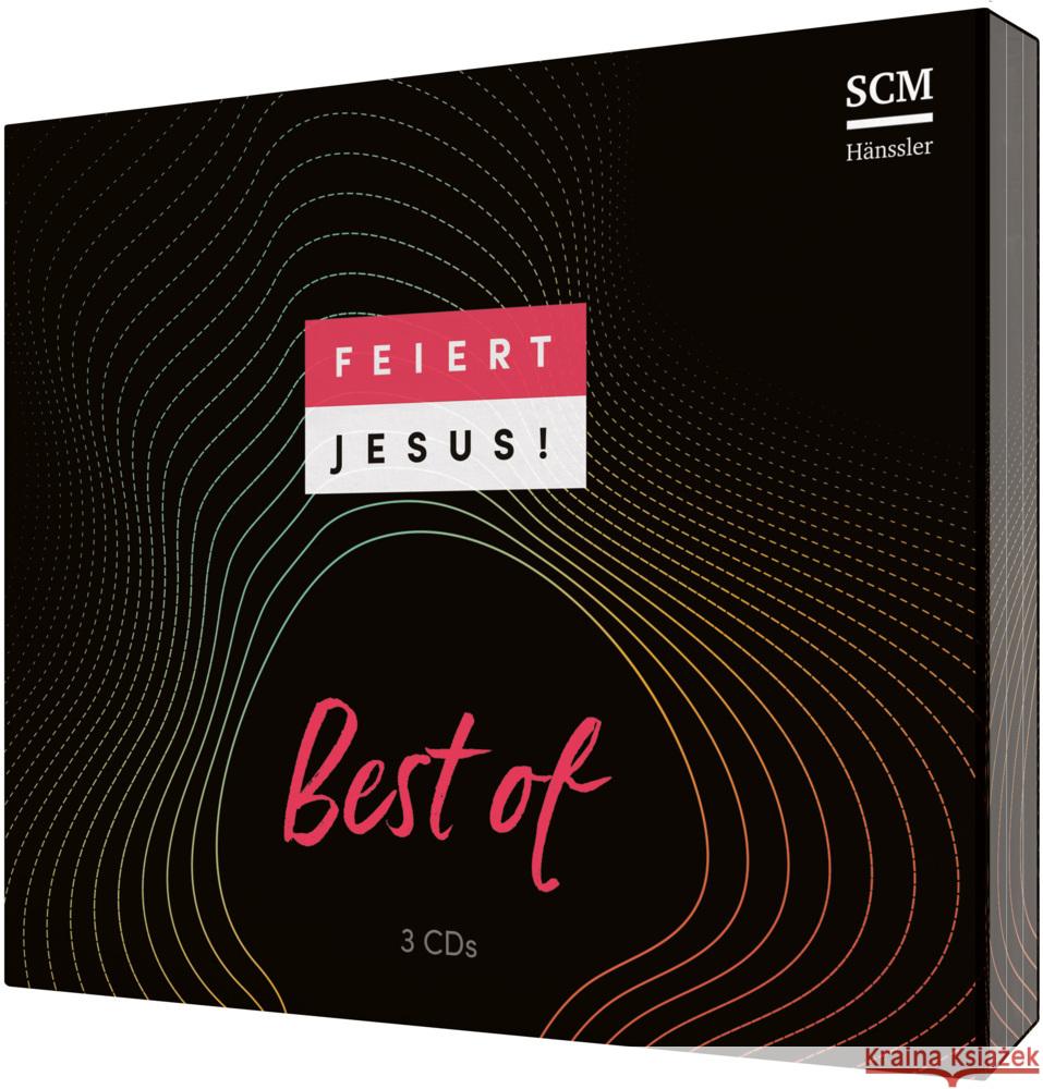 Feiert Jesus! Best of, 3 Audio-CD  4010276029960 SCM Hänssler - książka