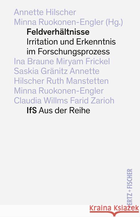 Feldverhältnisse  9783865058546 Bertz + Fischer - książka