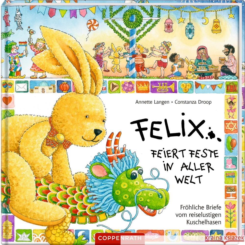 Felix feiert Feste in aller Welt Langen, Annette 9783649637028 Coppenrath, Münster - książka