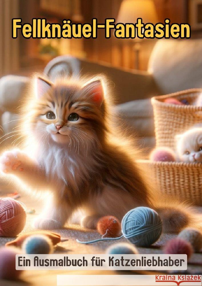 Fellkn?uel-Fantasien: Ein Ausmalbuch f?r Katzenliebhaber Maxi Pinselzauber 9783384190659 Tredition Gmbh - książka