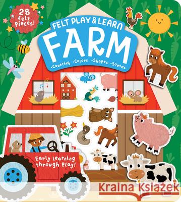 Felt Play & Learn Farm Alice Barker Lexi Claus 9781835551202 Two Windmills - książka