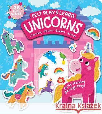 Felt Play & Learn Unicorns Alice Barker Bethany Walker 9781835550205 Two Windmills - książka