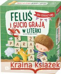 Feluś i Gucio grają w literki Magdalena Król, Marcin Dudek 5904915903867 Nasza Księgarnia - książka