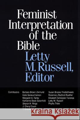 Feminist interpretation of the Bible Russell 9780664246396 Westminster John Knox Press - książka
