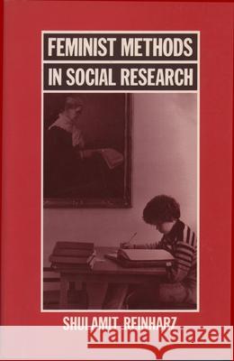 Feminist Methods in Social Research Shulamit Reinharz 9780195073867  - książka