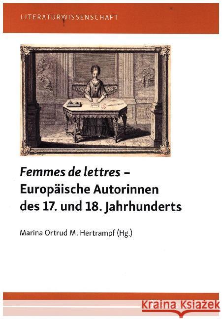 Femmes de lettres - Europäische Autorinnen des 17. und 18. Jahrhunderts  9783732906529 Frank & Timme - książka