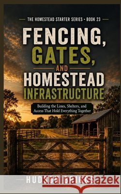 Fencing, Gates, and Homestead Infrastructure: Building the Lines, Shelters, and Access That Hold Everything Together Briggs, Hudson 9798194124473 Independently Published - książka
