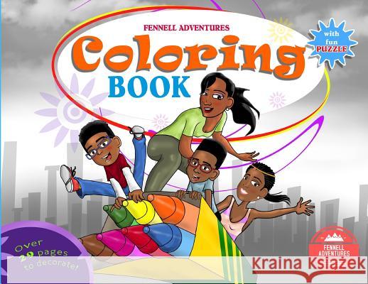 Fennell Adventures Coloring Book Jiyah Fennell Jace Fennell Merl Fennell 9781733830645 Fennell Adventures - książka