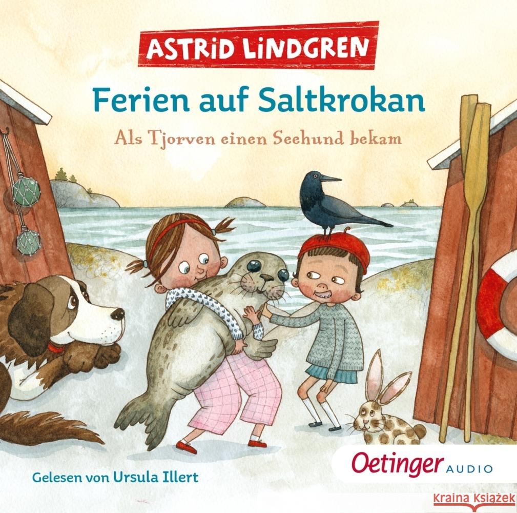 Ferien auf Saltkrokan. Als Tjorven einen Seehund bekam, 1 Audio-CD Lindgren, Astrid 9783837311884 Oetinger Media GmbH - książka