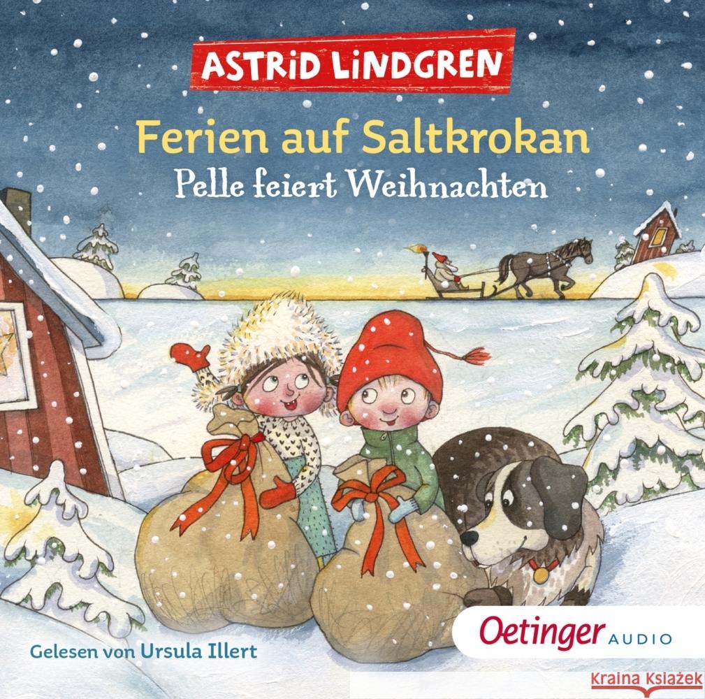 Ferien auf Saltkrokan. Pelle feiert Weihnachten, 1 Audio-CD Lindgren, Astrid 9783837393873 Oetinger Media - książka