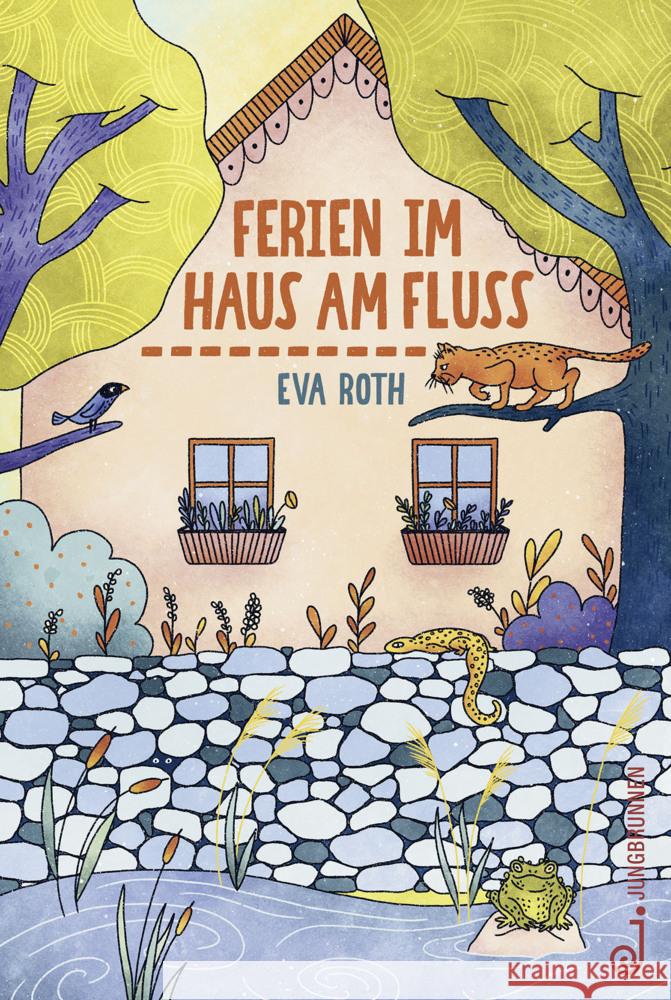 Ferien im Haus am Fluss Roth, Eva 9783702659707 Jungbrunnen-Verlag - książka