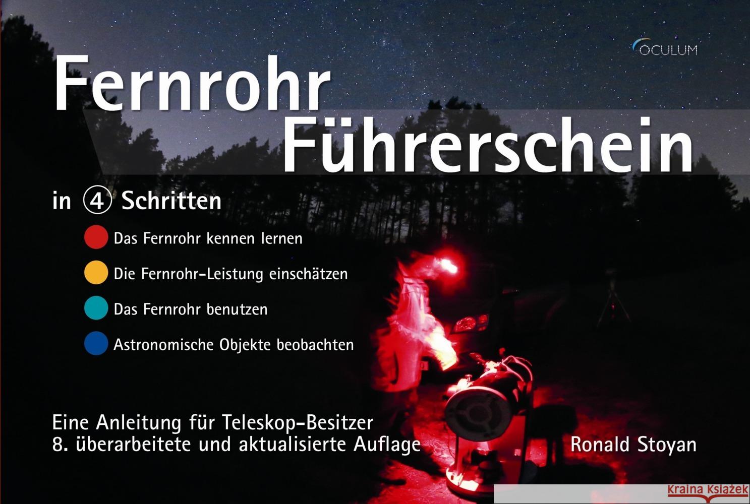 Fernrohr-Führerschein in 4 Schritten Stoyan, Ronald 9783938469972 Oculum - książka