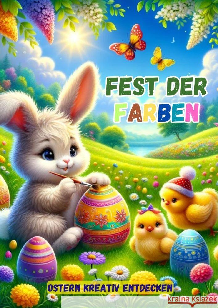 Fest der Farben: Ostern kreativ entdecken Maxi Pinselzauber 9783384169204 Tredition Gmbh - książka