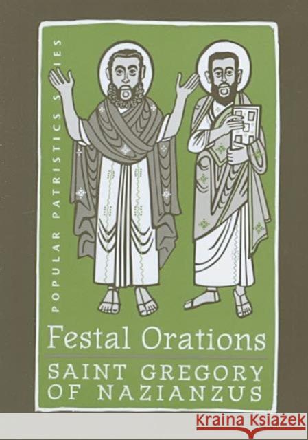 Festal Orations : St. Gregory of Nazianzus  Gregory 9780881413250 SPCK - książka