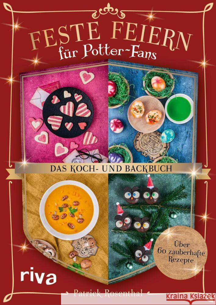Feste feiern für Potter-Fans - Das Koch- und Backbuch Rosenthal, Patrick 9783742328755 riva Verlag - książka
