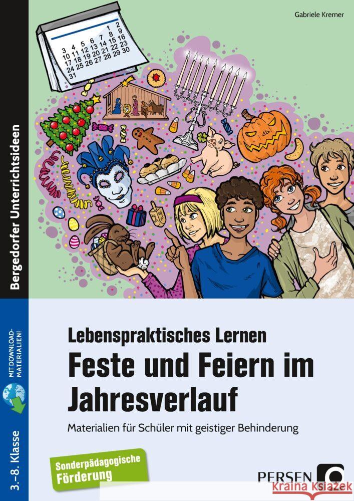 Feste und Feiern im Jahresverlauf Kremer, Gabriele 9783403206293 Persen Verlag in der AAP Lehrerwelt - książka