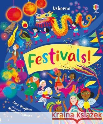 Festivals! Jane Bingham Mariona Cabassa 9781805317418 Usborne Books - książka