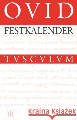 Festkalender Roms Ovid, Niklas Holzberg 9783050057453 De Gruyter - książka