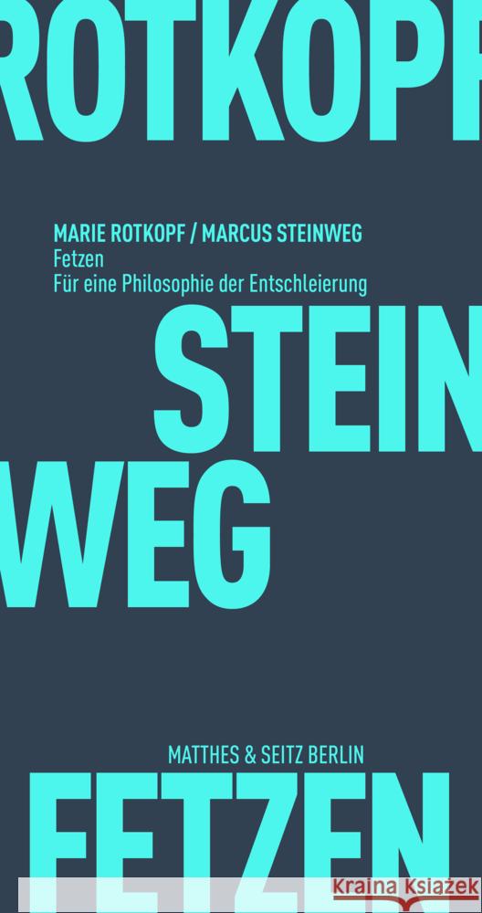 Fetzen Rotkopf, Marie, Steinweg, Marcus 9783751805230 Matthes & Seitz Berlin - książka