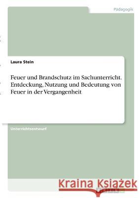 Feuer und Brandschutz im Sachunterricht. Entdeckung, Nutzung und Bedeutung von Feuer in der Vergangenheit Laura Stein 9783346321435 Grin Verlag - książka