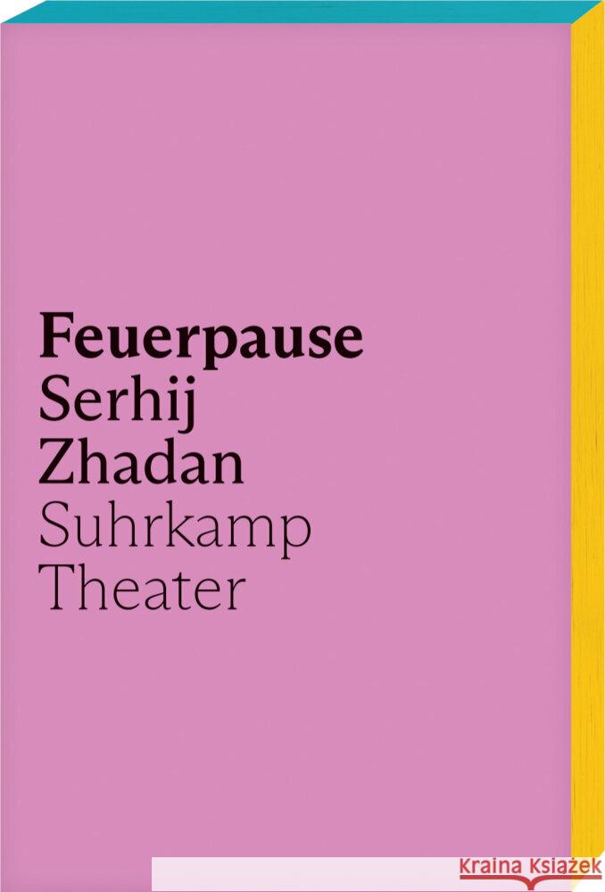 Feuerpause Zhadan, Serhij 9783518432648 Suhrkamp - książka