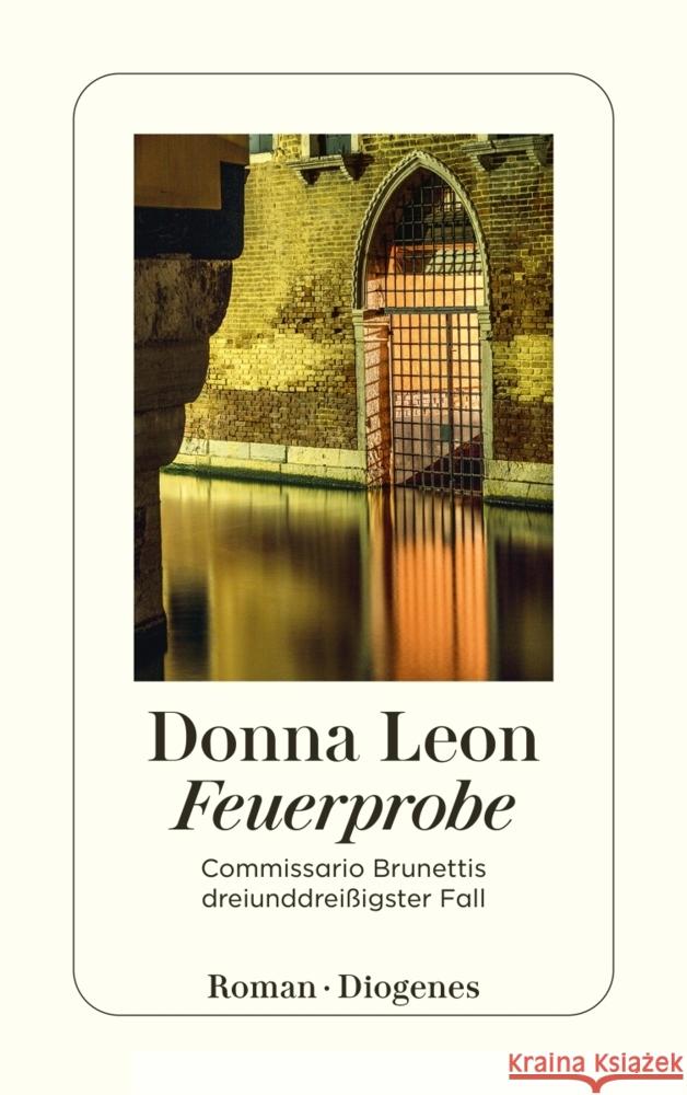 Feuerprobe Leon, Donna 9783257248159 Diogenes - książka