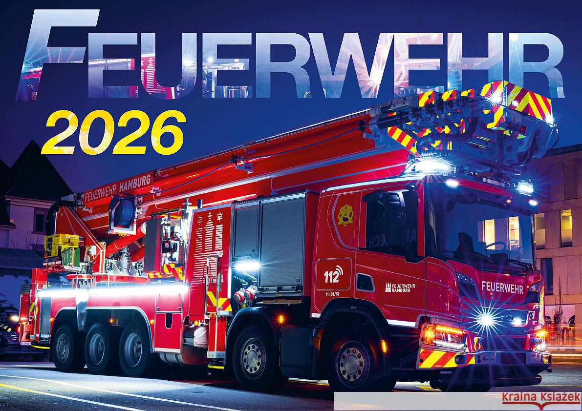 Feuerwehr Kalender 2026  9798893611816 ML Publishing LLC - książka