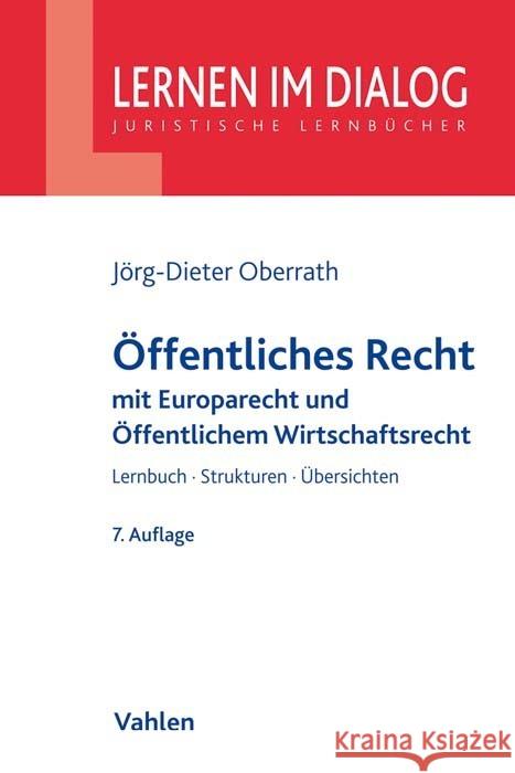 Öffentliches Recht Oberrath, Jörg-Dieter 9783800664023 Vahlen - książka