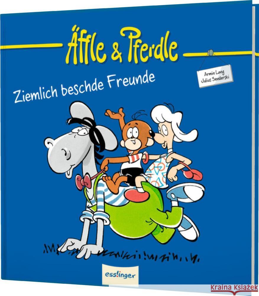 Äffle & Pferdle: Ziemlich beschde Freunde Lang, Armin 9783480239511 Esslinger in der Thienemann-Esslinger Verlag  - książka