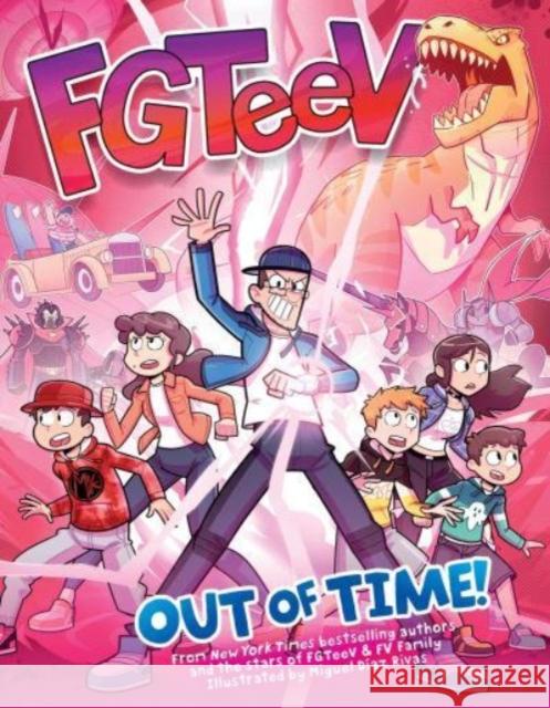FGTeeV: Out of Time!: A Graphic Novel FGTeeV 9780063260498 HarperCollins Publishers Inc - książka