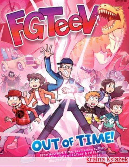 FGTeeV: Out of Time!: A Graphic Novel FGTeeV 9780063260504 HarperCollins Publishers Inc - książka