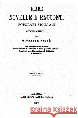 Fiabe Novelle E Racconti Giuseppe Pitre 9781533228840 Createspace Independent Publishing Platform - książka