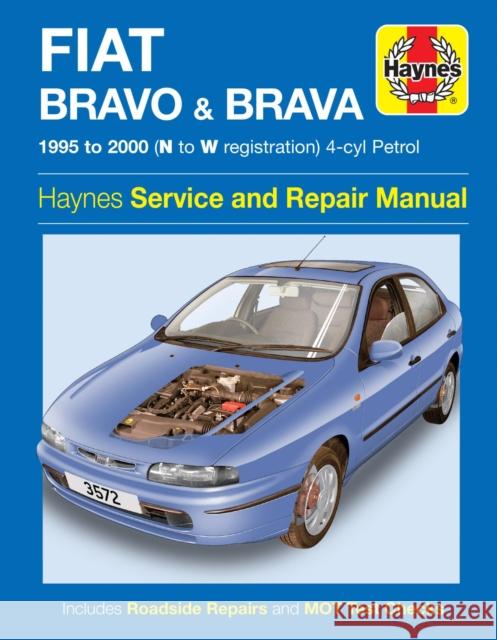 Fiat Bravo & Brava Petrol (95 - 00) Haynes Repair Manual Haynes Publishing 9781859605721  - książka