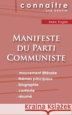 Fiche de lecture Manifeste du Parti Communiste de Karl Marx (analyse philosophique de référence et résumé complet) Karl Marx 9782759309108 Les Editions Du Cenacle - książka