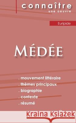Fiche de lecture Médée de Euripide (Analyse littéraire de référence et résumé complet) Euripide 9782367885759 Les Editions Du Cenacle - książka