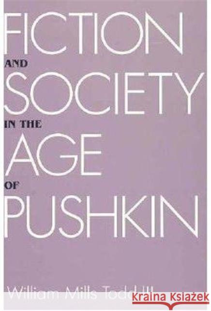 Fict Soc Age Pushkin Todd, William Mills, III 9780674299450 Harvard University Press - książka