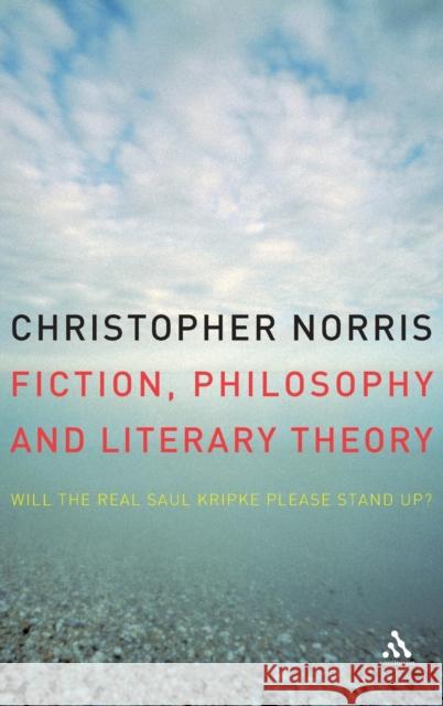 Fiction, Philosophy and Literary Theory Norris, Christopher 9780826497550  - książka