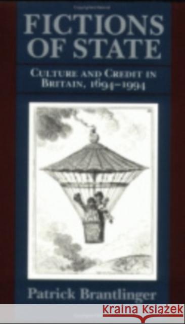 Fictions of State Patrick Brantlinger 9780801431906 Cornell University Press - książka