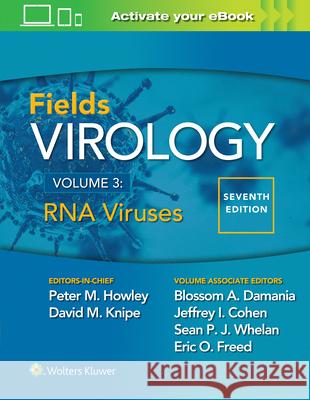 Fields Virology: RNA Viruses Jeffrey L. Cohen 9781975112608 Wolters Kluwer Health - książka