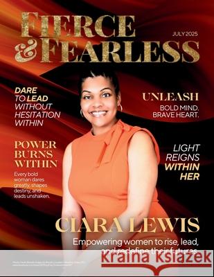 Fierce & Fearless Magazine Ciara Lewis 9781968061470 She Rises Studios - książka